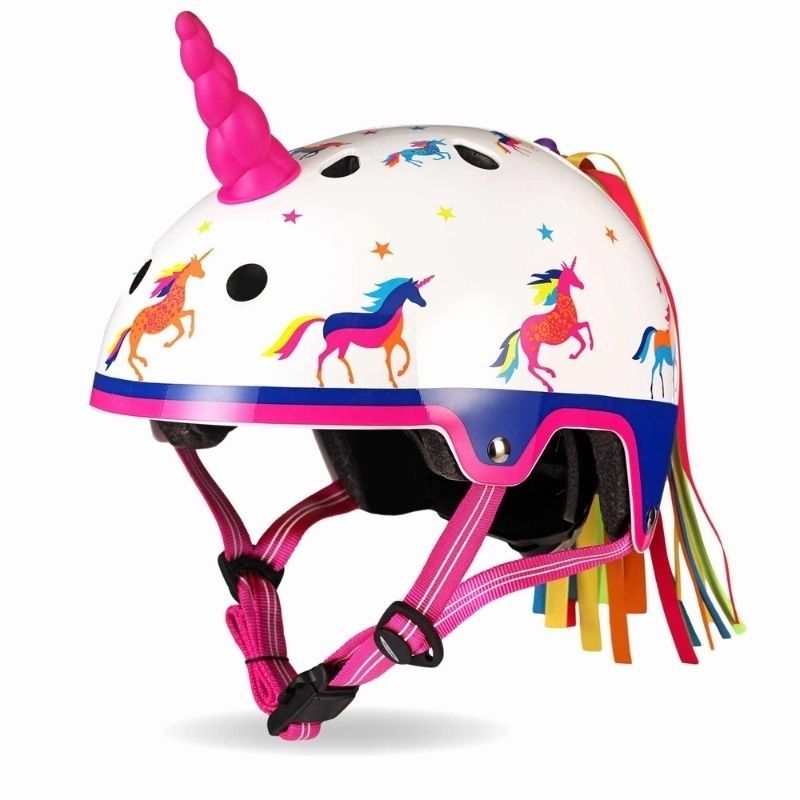 Micro Scooter Deluxe 3D Helmet - Unicorn